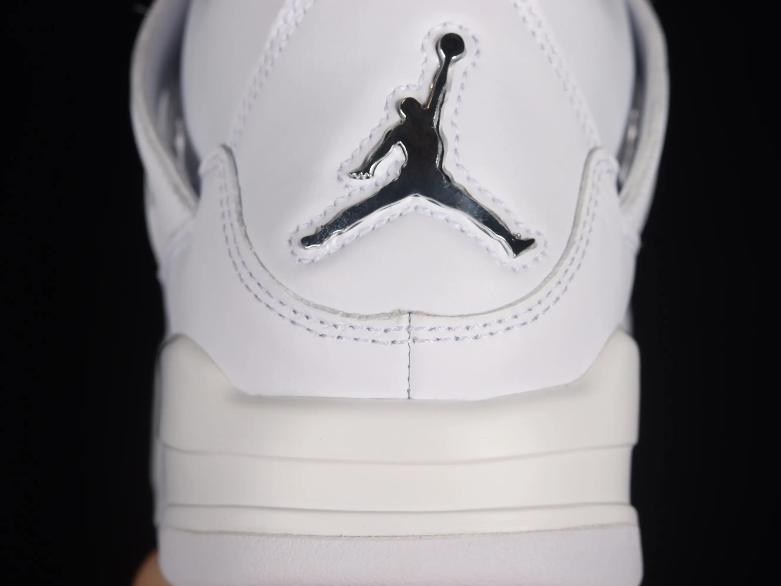 All Categories Air Jordan Jordan Series Basketball Shoes Air Jordan 4 Pure Original Version Air Jordan 4 Retro "PureMoney" AJ4 Joe 4 White Cat Full First Layer Authentic Standard 308497-100